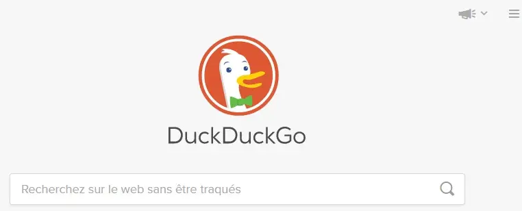 محرك البحث DuckDuckGo