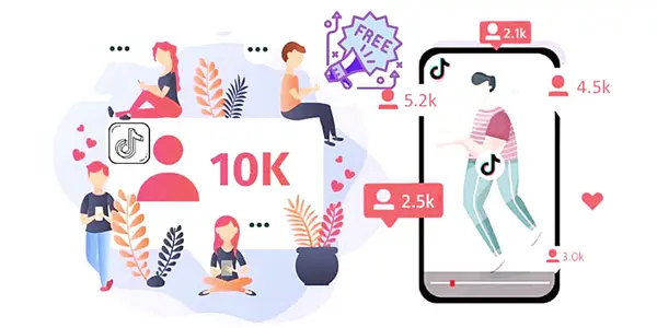 زيادة عدد متابعين تيك توك TikTok مجانا
