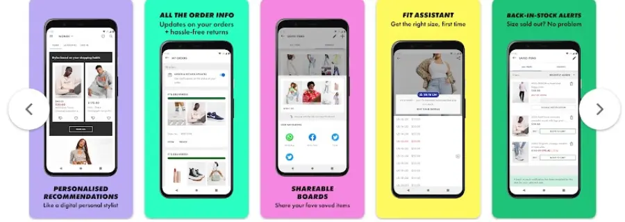 تطبيق asos