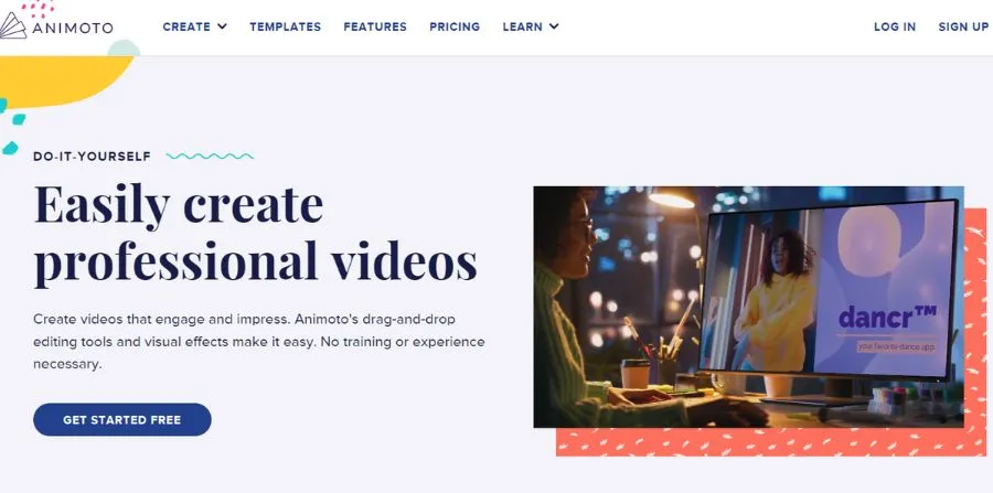 موقع Animoto واحد من أفضل مواقع انشاء فيديو اون لاين
