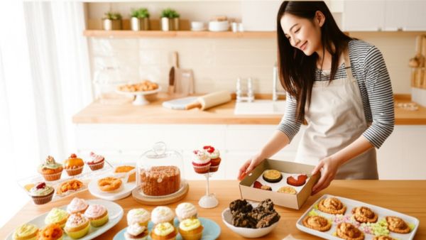 افكار مشاريع صغيرة مربحة جدا وغير مكلفة للنساء - مشروع محل حلويات منزلية